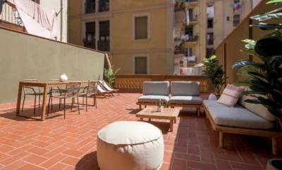 2 Bedroom Apartment with Terrace at MACBA