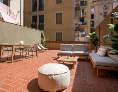 2 Bedroom Apartment with Terrace at MACBA